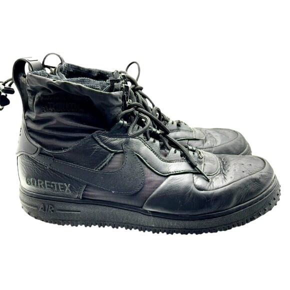 Nike Air Force 1 WTR Winter Shoes Mens 11 THE10TH Gore-Tex Triple Black - Picture 1 of 13